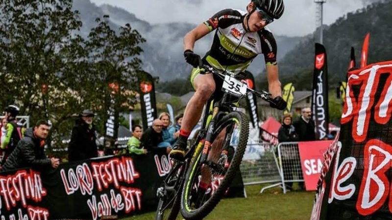 Pau Romero del  PansaludBGteam participará en la UCI Mountain Bike World Cup Vallnord de Andorra