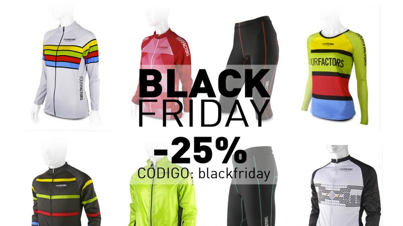 ¡Equípate para el invierno y aprovecha el Black Friday! Descuento del 25% en web hasta el 27 de noviembre